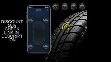 Android iOS BLE TPMS Universal Car Tire Pressure Sensor Bluetooth 4.0 5.0 External Alarm Tire Pressu