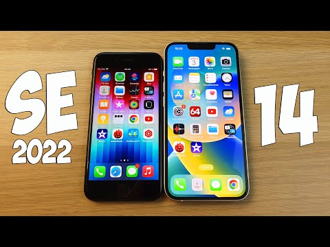 видео: IPHONE SE 2022 VS IPHONE 14 - ЧТО ВЫБРАТЬ? ПОЛНОЕ СРАВНЕНИЕ!