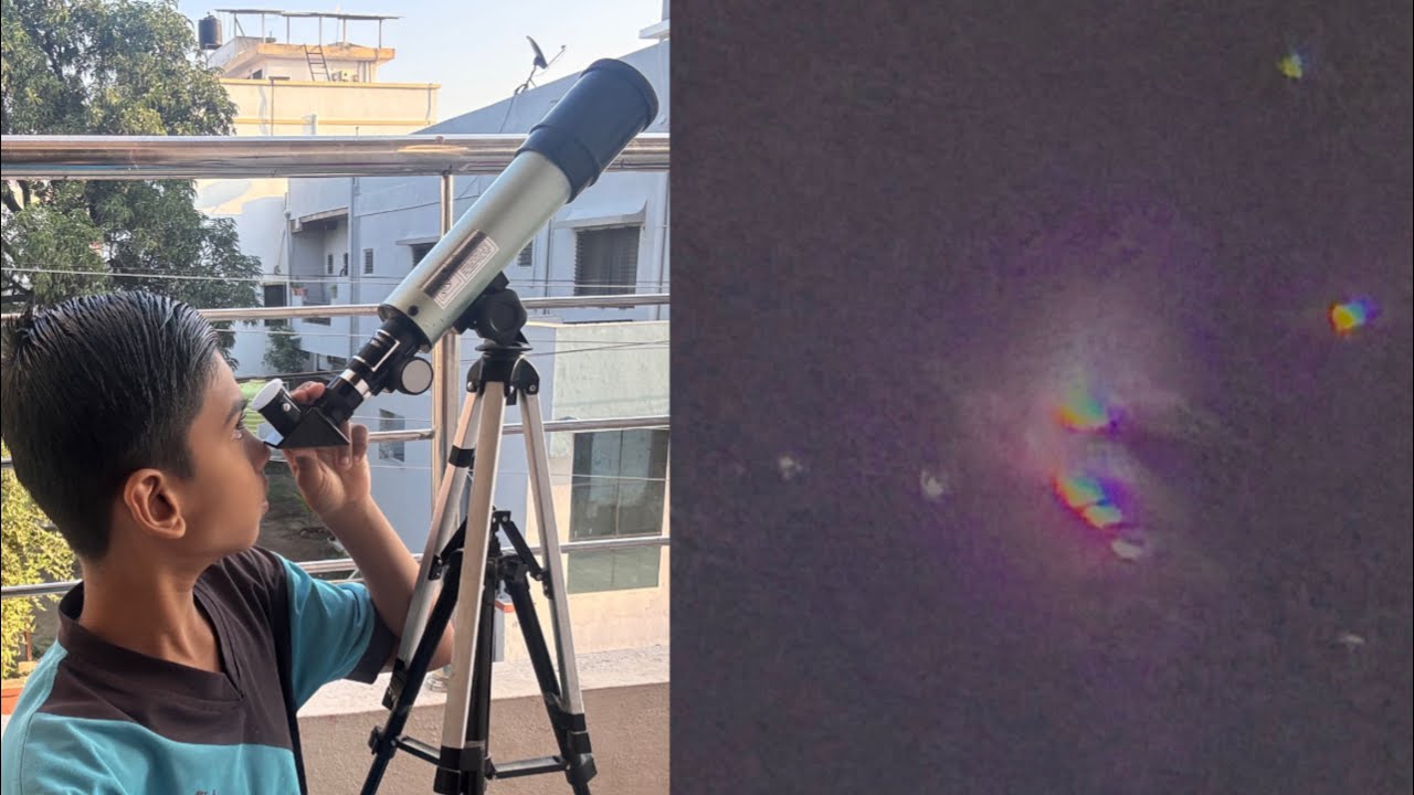 I Captured Orion Nebula (M42) | Stunning Real Telescope Footage”