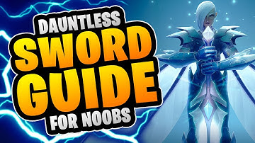 Dauntless Sword Rework Guide For Noobs | New Sword Guide and Gameplay