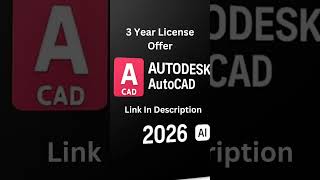 AutoCad 2026 With AI 3 Year License Offer #amazonfinds #amazondeals