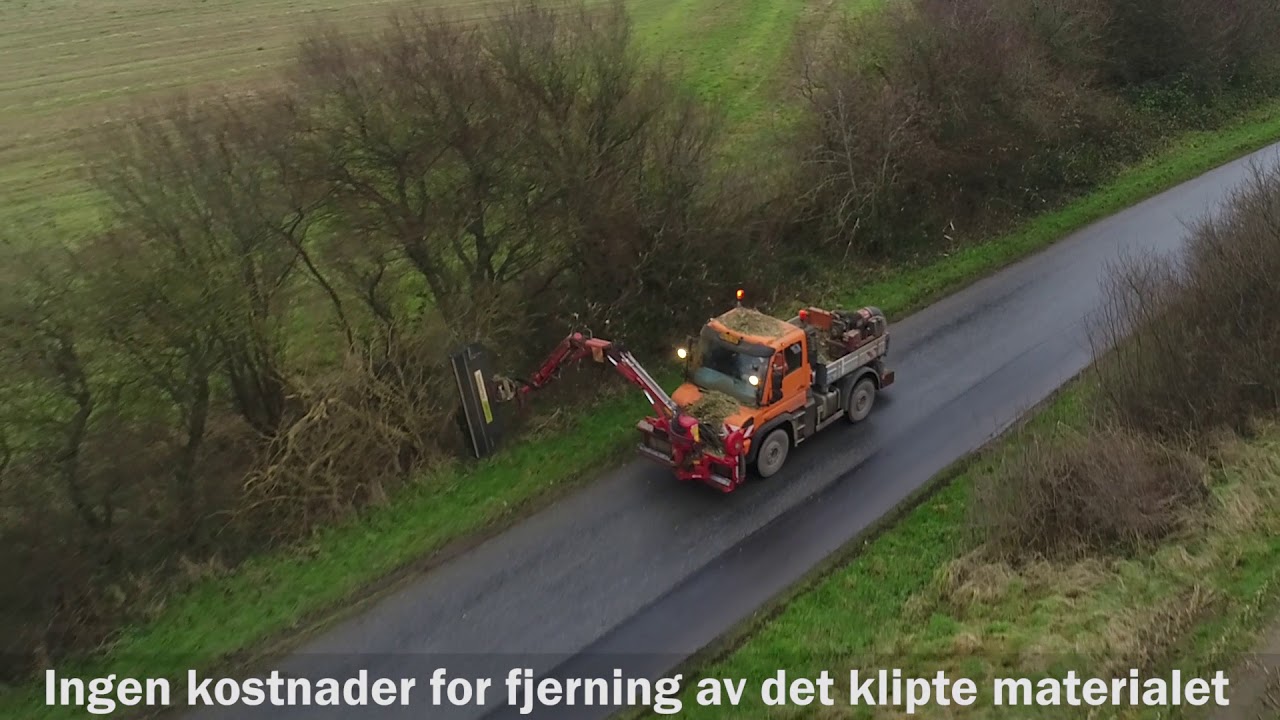 GreenTec RM 232  Bio Hekklipper på Unimog