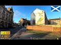Walking at sunrise - streets of Paisley, Scotland UK (City Sounds) Full HD 60fps | HyperSmooth