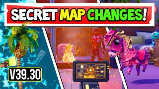 Every Fortnite New Map Changes & Easter Eggs In Fortnite Update V39.30