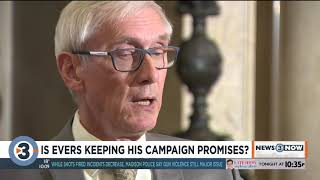 Gov. Evers is one year into his term. Is he keeping his campaign promises?
