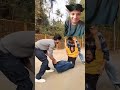 🌲 Building a Wooden Log Cabin in the Forest 🪓 | Full Survival House Build Timelapse#funny #comedy