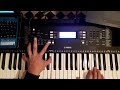 Yamaha psre373 create sound  alan parsons project  sirius