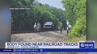 Investigation underway after body found near railroad