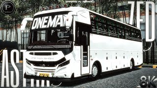 Bussid New ZEDASTRA BS6 [ ONE MAN ] LIVERY RELEASE For Bus Simulator Indonesia screenshot 5
