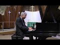 La cathedral engloutie by Debussy; Jeux d’ eau by Ravel, Brian Ganz, piano