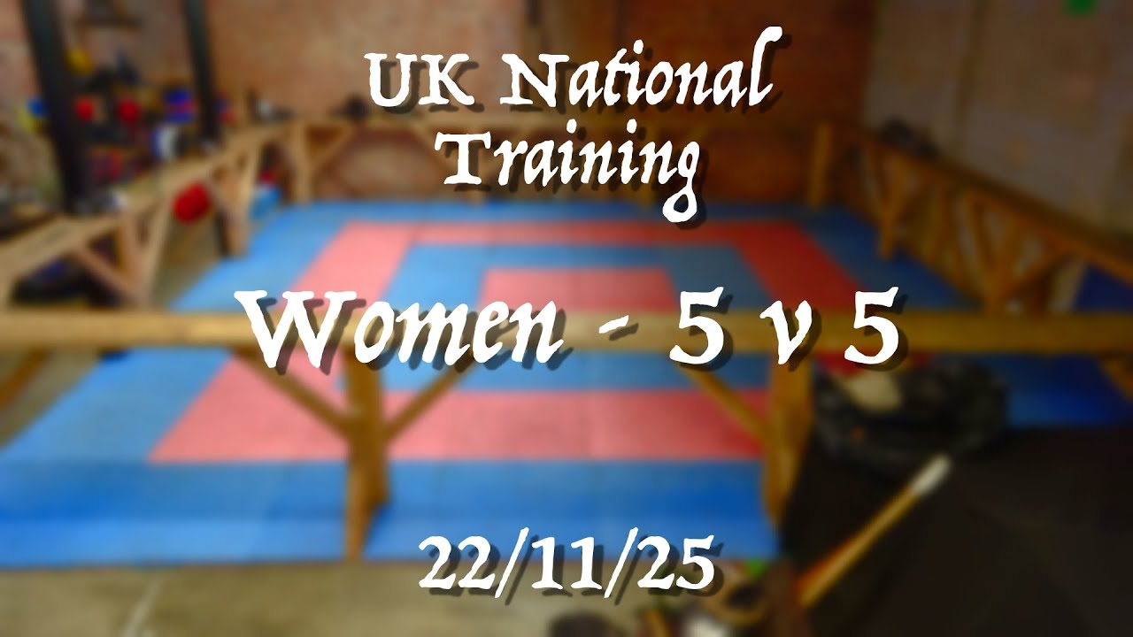 Тренировки национальной сборной Великобритании - 22.11.25 - Женский турнир 5 на 5