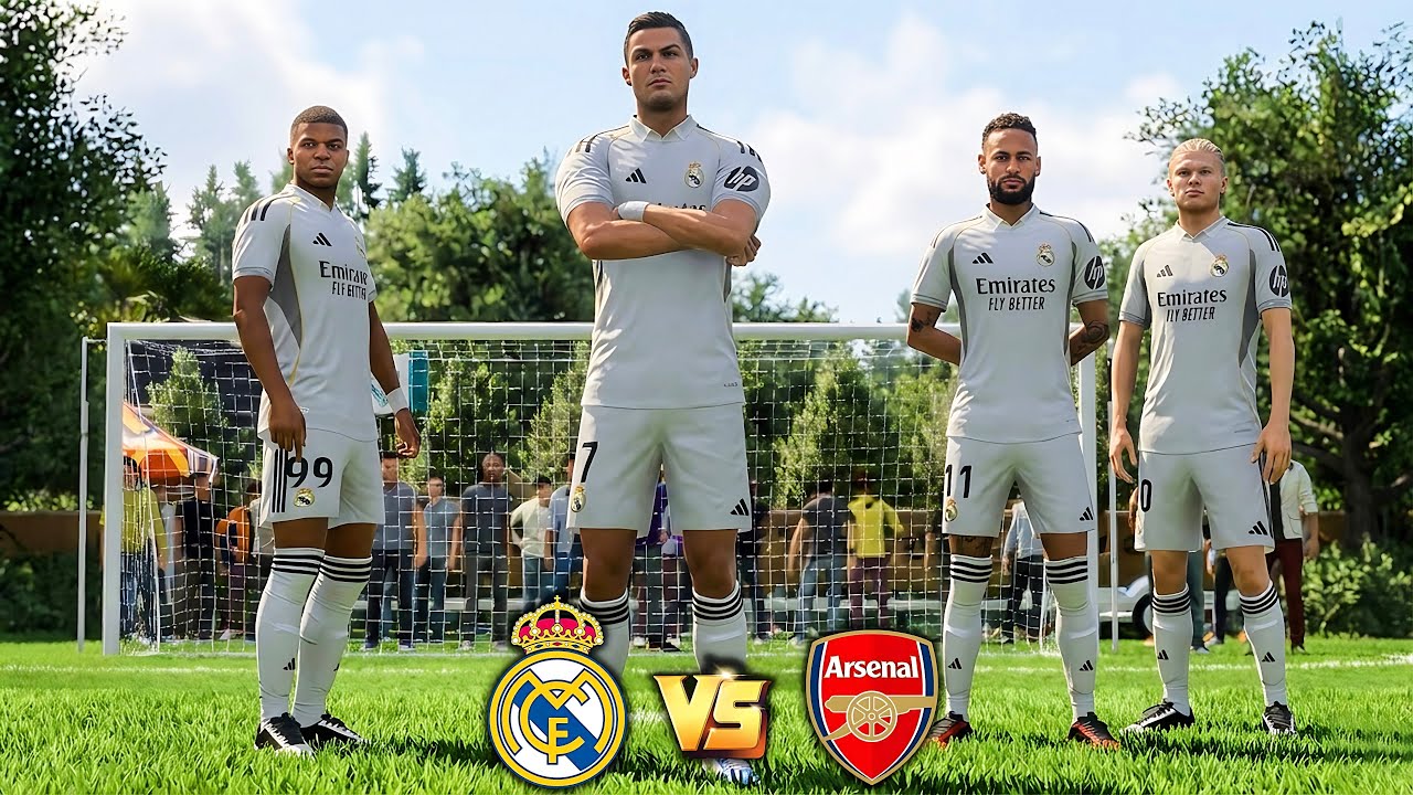 FIFA VOLTA 26 - RONALDO, NEYMAR, MBAPPE, HAALAND ALL STARS | REAL MADRID vs ARSENAL - FINAL