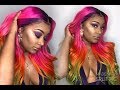Watch me Color and instal | “Candy Land” Detailed  Ombre color &amp; wig instal.