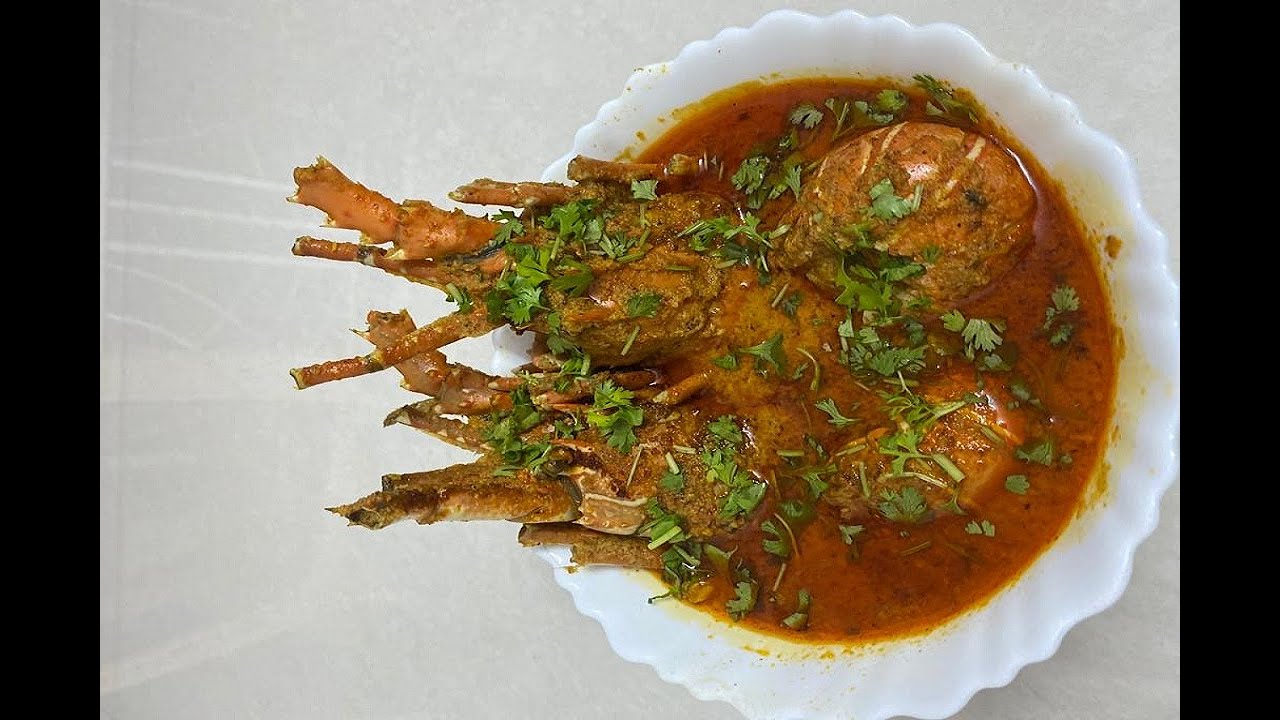 Lobster curry Lobster Masala Lobster with Coconut milkPoornima's