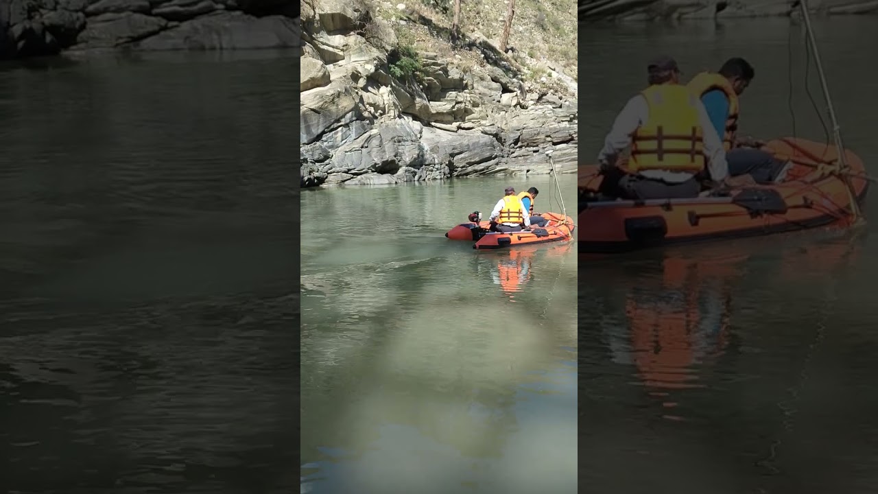 Bathymetric Survey at Chenab River | Bathymetric Survey in india | Top Bathymetric Survey Company