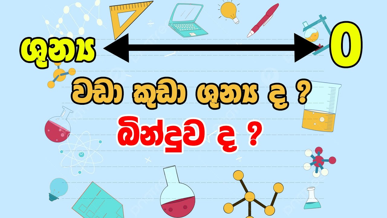 වඩා කුඩා ශුන්ය ද ? බින්දුව ද ? - YouTube