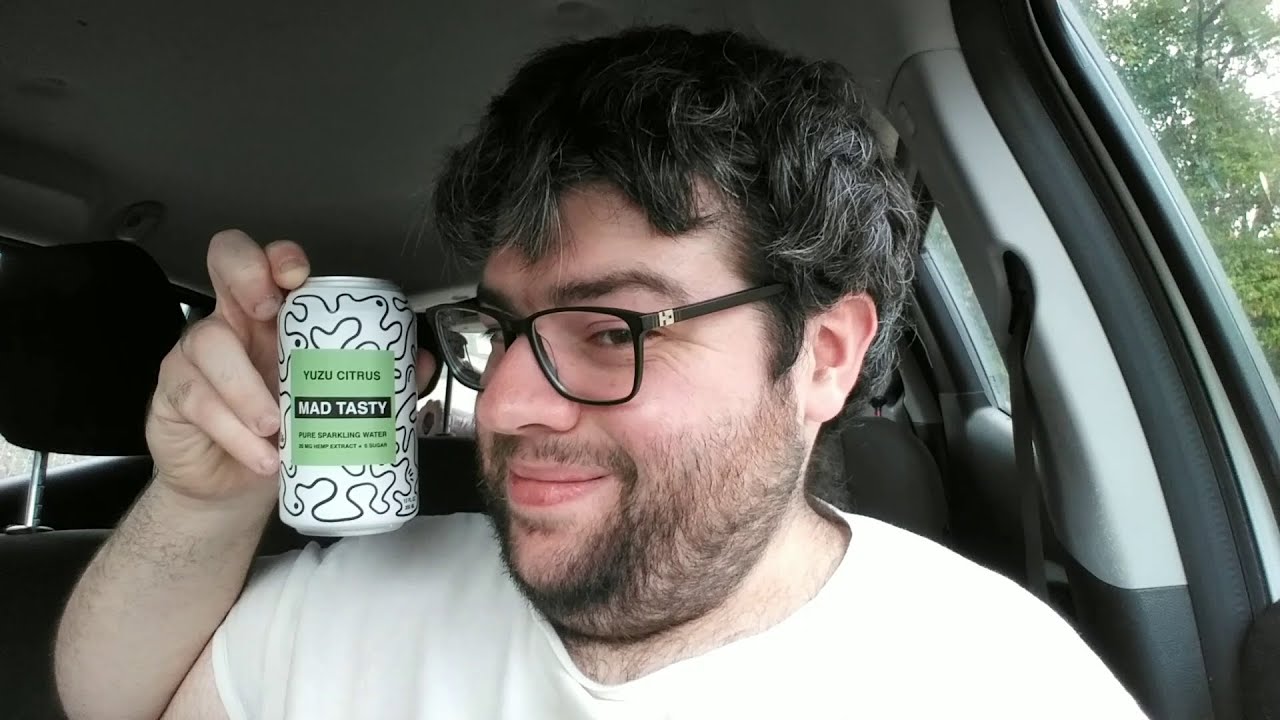 Deadcarpet Tries The Yuzu Citrus Mad Tasty CBD Sparkling Water