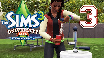 Lets Play: The SIms 3 University (Part 3)-University!!!