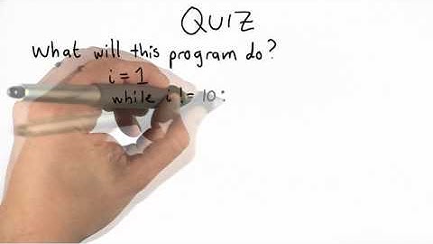 While Loops 2 - Intro to Computer Science