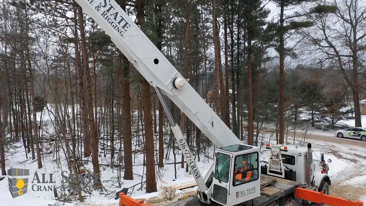 Altech Rigging All State Crane and Rigging - Altec AC38 127S - YouTube