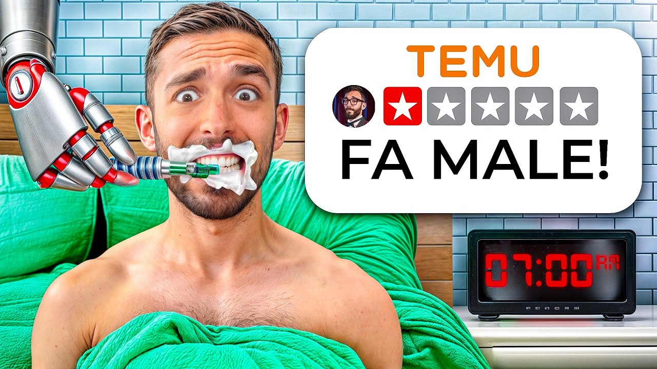 Sopravvivo 24 ORE usando SOLO GADGET di TEMU!