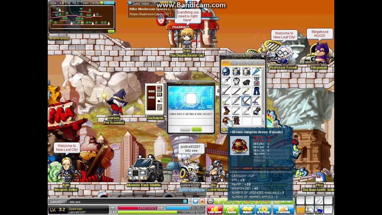 MapleStory empty socket & nebulite guide