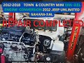 2012 2018 jeep wrengler unlimited sahara full engine conversion form a 2012 town &amp; country minivan