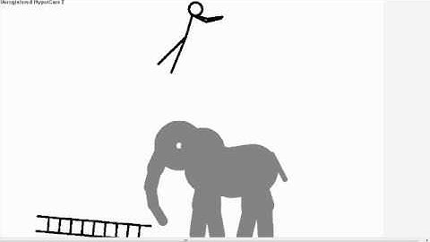 Pivot A Guy Attacking A Elephant