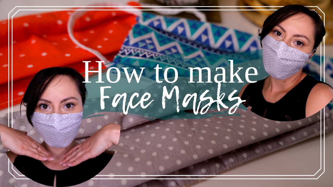 HOW TO SEW A MASK | Easy face mask tutorial | Fat quarter
