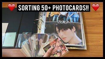 Sorting & Organizing New Photocards #4