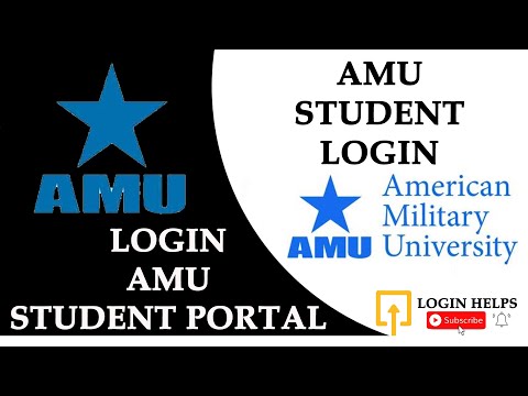 How to Login American Military University? AMU Login Student Portal apus.edu #AMU