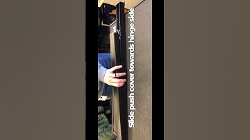 Adams Rite 8000/3000 Series Exit Devices | Push Cover Installation