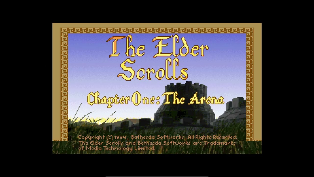 The Elder Scrolls 1: Arena DEMO - Microforum's Encyclopedia of 1000 Games, Volume 1, Disc 1