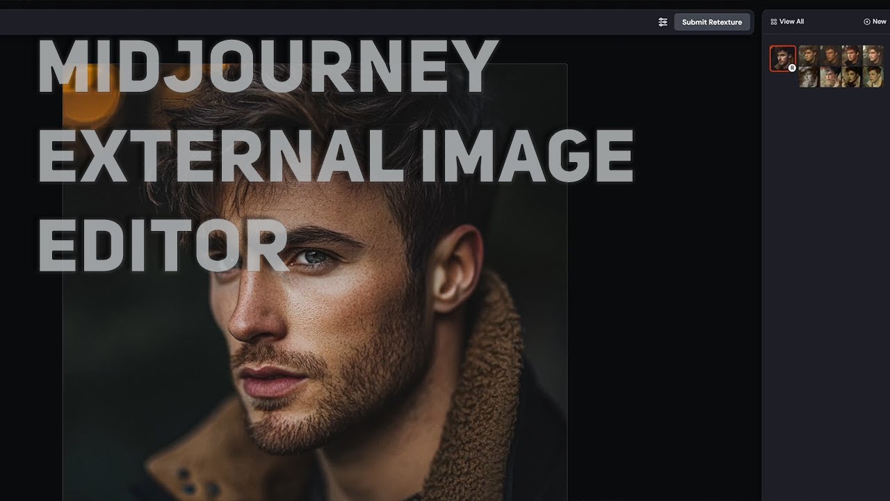 Midjourney's Game-Changing External Editor: Transform Modern Portraits into Stunning Vintage Photos