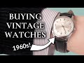 Should you buy a vintage watch preowned pros  cons