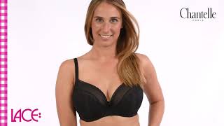 Chantelle - Lingeri - Sorbonne - Dekollete Bra - Hipster - Black Lace.dk