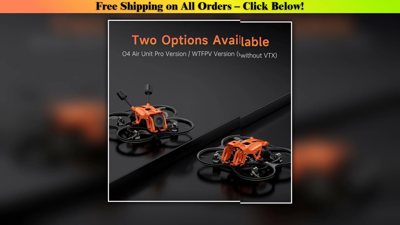 GEPRC DarkStar22 O4 Pro HD Quadcopter/DarkStar22 WTFPV DIY Version PNP, ELRS 2.4G Receiver TAKER