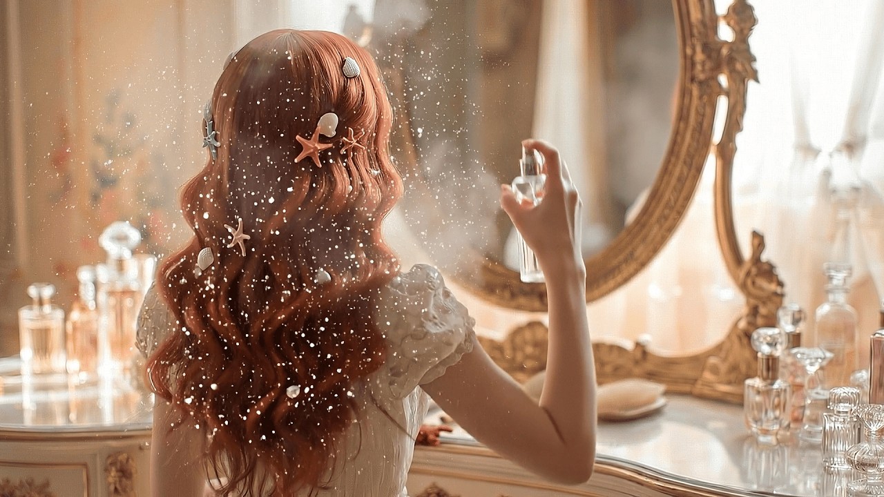 【AI ASMR】Princess Hairstyles Appear with a Magic Hair Spray ✨ | If you could choose just one…