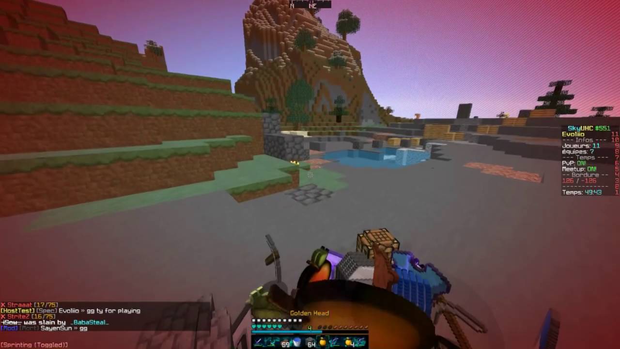 UHC Highlight#2 Skyuhc 12 kills ft Timinihappy {_BabaSteal_}