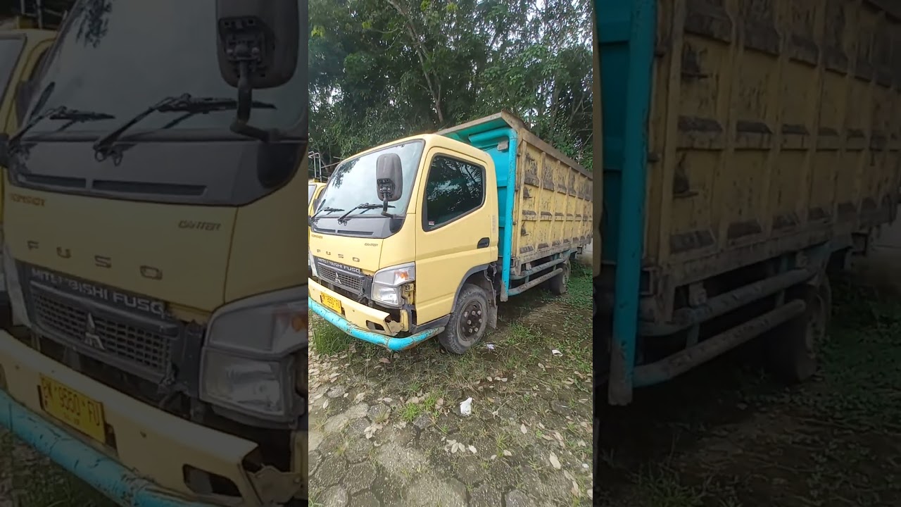 Mitsubishi Canter Euro 2 Dan 4 lelangan Jba 