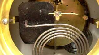 American 8 Day Gong Striking Mantel Clock With 12 Hour Strike