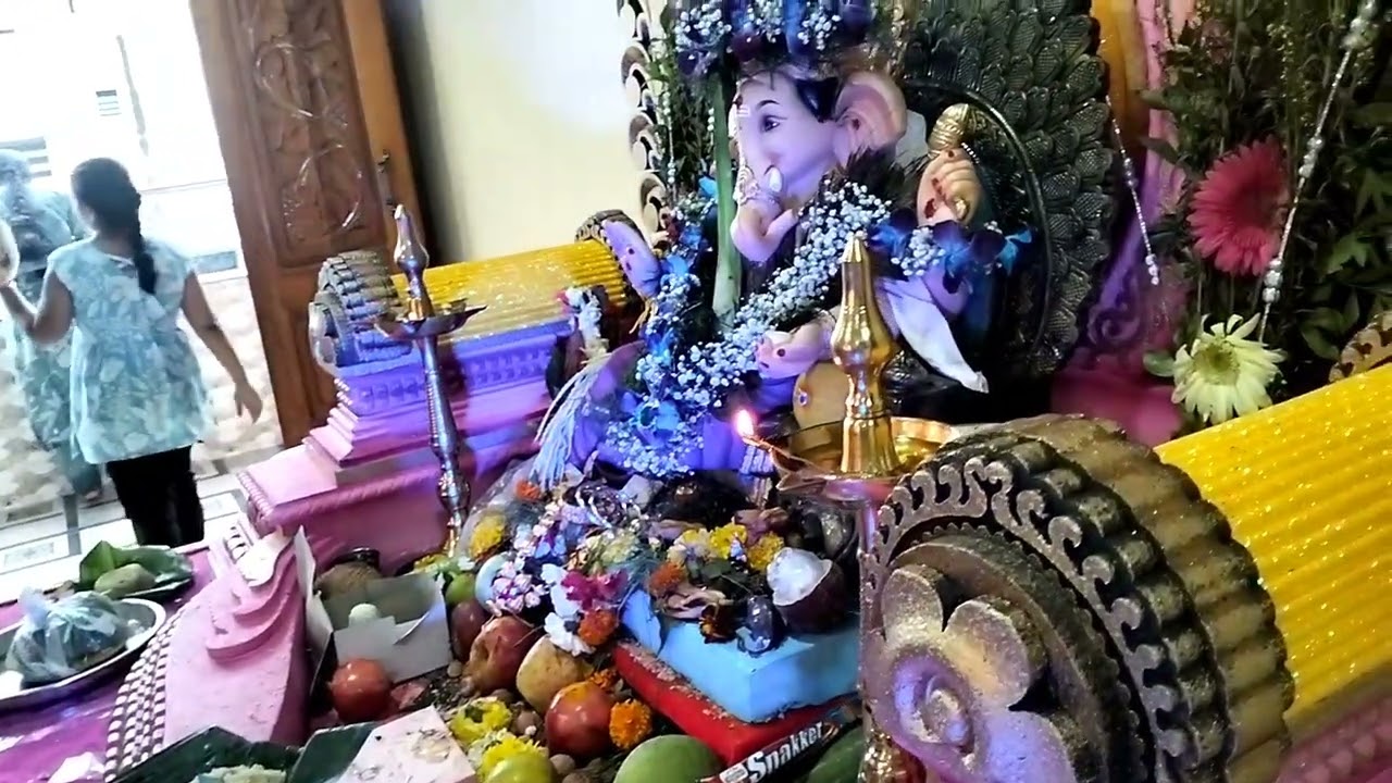 गणपती विसर्जन पार्ट part १ गणपती विसर्जन सर्वांनी केली खूप धमाल बाप्पा गेले त्यांच्या घरी 