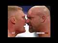 Goldberg Vs Brock Lesnar Stone Cold As Special Guest Refree Wrestlemania 20 