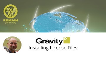Project and Workflow Management Gravity: Installing License Files