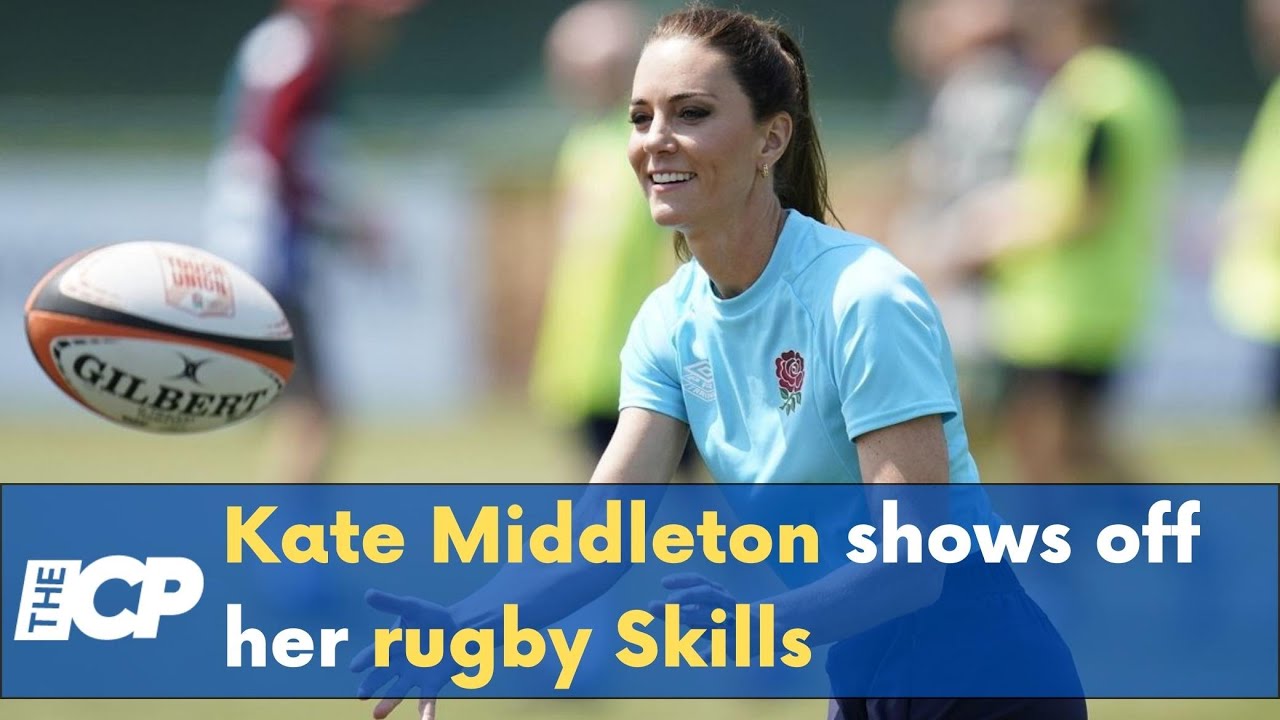 Kate Middleton visited Maidenhead Rugby Club as part of her Shaping Us campaign