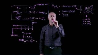 Capital Tax Factor and Capital Salvage Factor - Engineering Economics Lightboard