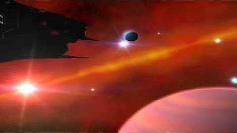 Spaceship 3D Model Fleet Animation