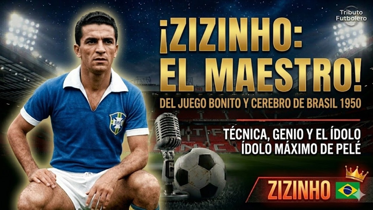 Inventó el 'Juego Bonito' y el ÍDOLO de Pelé 🇧🇷⭐🧐