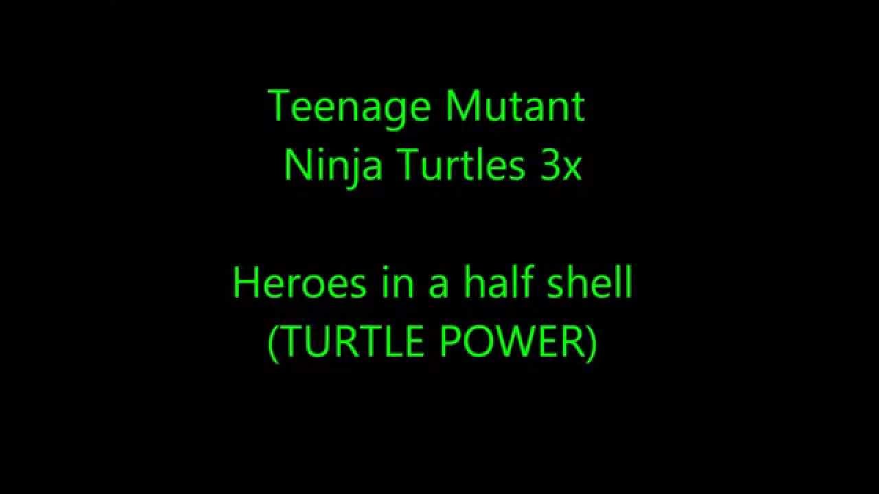 Teenage Mutant Ninja Turtles 2012 theme song lyrics