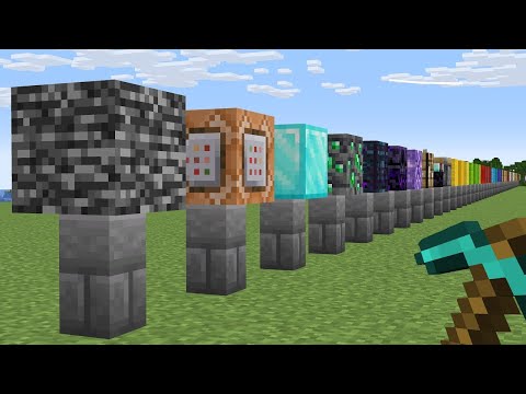 Coletei Todos Os Blocos No Minecraft